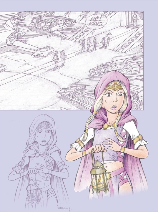 Actual product image Yoko Tsuno Sammelbände 10: Die Schwingen des Verderbens (German, Roger Leloup, 2023)
