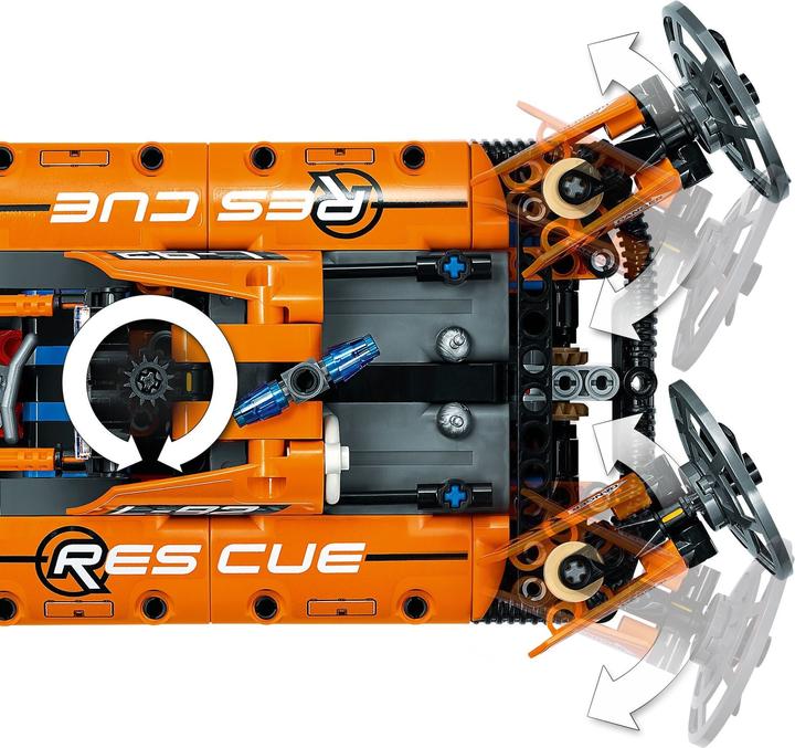 Actual product image LEGO Hovercraft for rescue operations (42120, LEGO Technic)