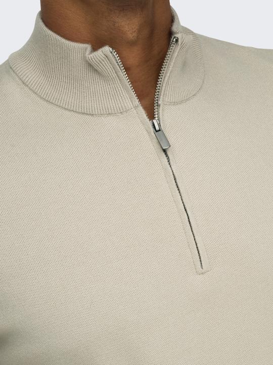 Immagine prodotto Only & Sons Onscooper Reg 12 Half Zip High Neck Knit (M)