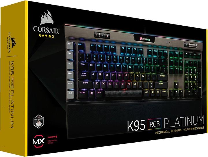 Produktbild Corsair K95 RGB Platinum (Deutschland, Kabelgebunden)