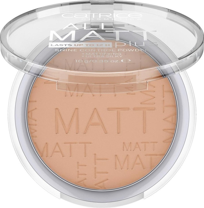 Actual product image Catrice Powder All Matt Plus Shine Control 030 Warm Beige (030 Warm Beige)