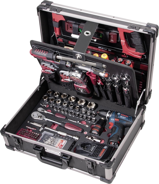 Actual product image Kraftwerk Alu Pro Swiss Tools (264 pieces)