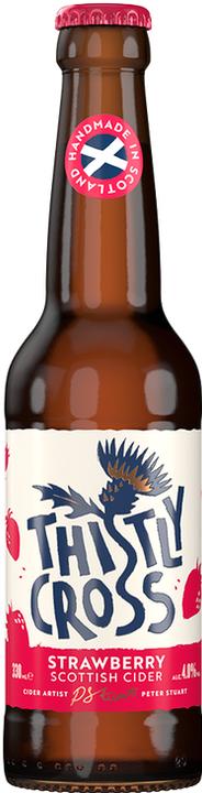 Produktbild Thistly Cross Real Strawberry Cider (12 x 33 cl)