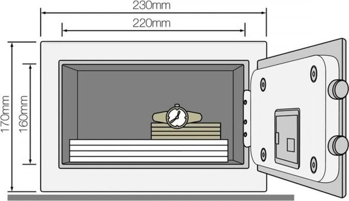 Produktbild Yale Mini-Safe (3.80 l)