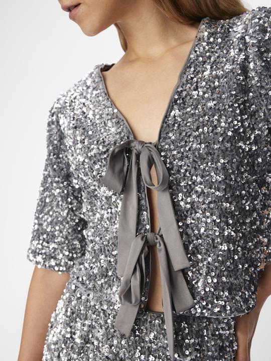 Produktbild Object Pailletten Crop Top (L)