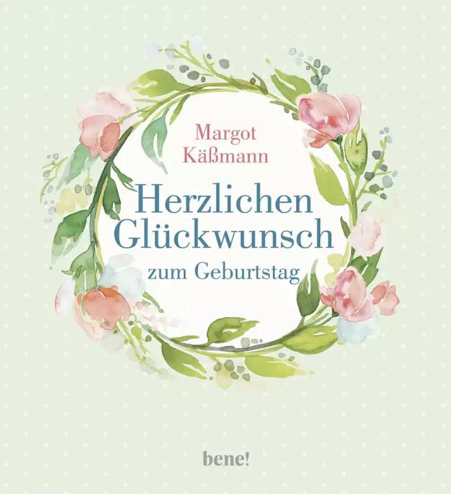 Image du produit Herzlichen Glückwunsch zum Geburtstag (Allemand, Margot Kässmann, 2022)