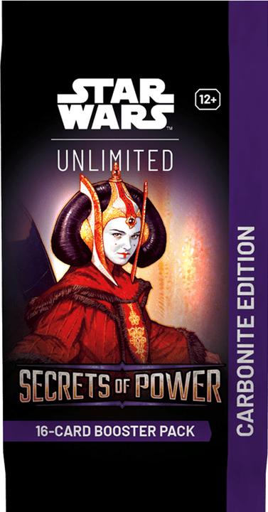 Actual product image Star Wars FFG - : Unlimited - Secrets of Power Carbonite Booster - EN (English, Booster display, Booster Pack)