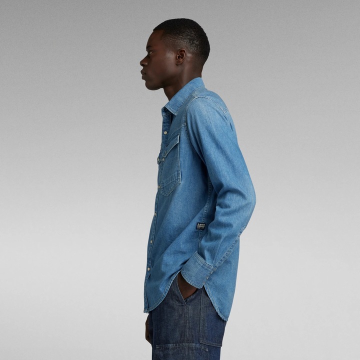 Produktbild G-Star chmal gechnittene jean-überhemd g-tar (S)