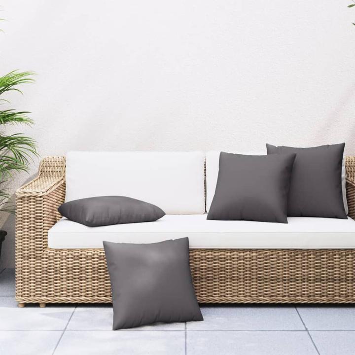 Produktbild vidaXL 10-tlg. Garten-Lounge-Set mit Kissen (50 x 50 cm)