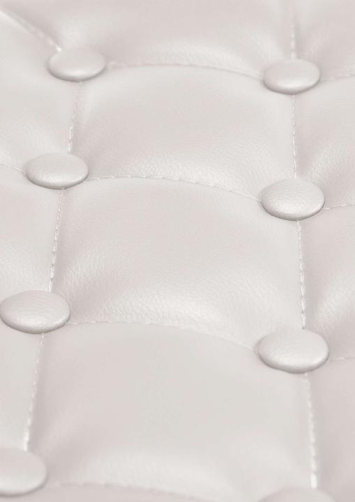 Produktbild CLP Lounger Dublin Kunstleder, weiss