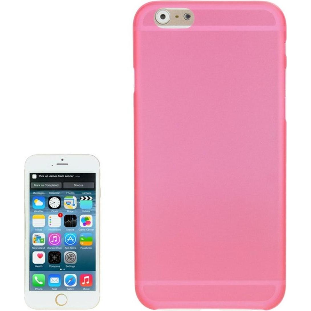 König Design Schutzhülle Case Ultra Dünn 0,3mm für Handy Apple iPhone 6 Rot (Apple iPhone 6), Smartphone Hülle, Rot