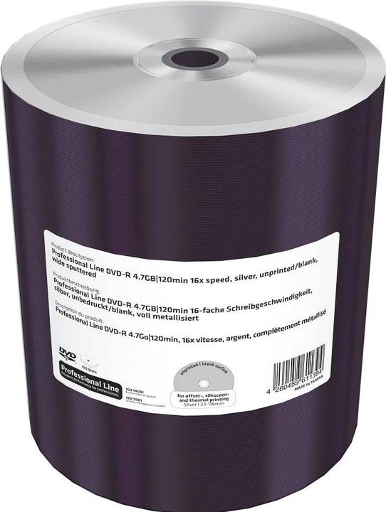 Produktbild MediaRange DVD-R 4,7GB 16x (100) DVD-R Shrink, Kapazität: 4,7GB (100x)