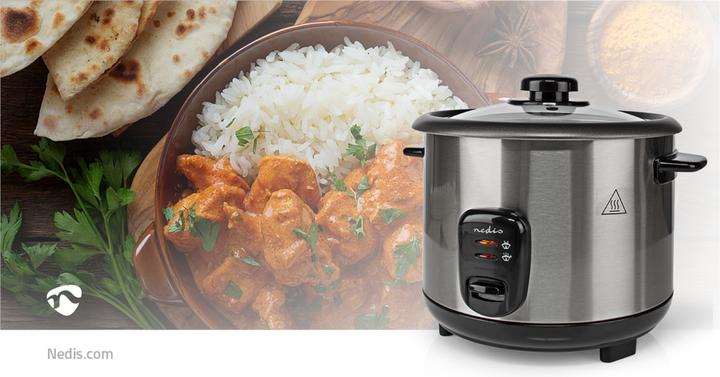 Image du produit Nedis Cuiseur à riz - Revêtement antiadhésif - Bol amovible - Arrêt automatique - E
