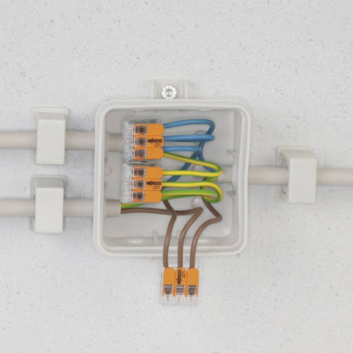 Immagine prodotto Wago Morsetto di collegamento COMPACT 3 volte 50 pezzi