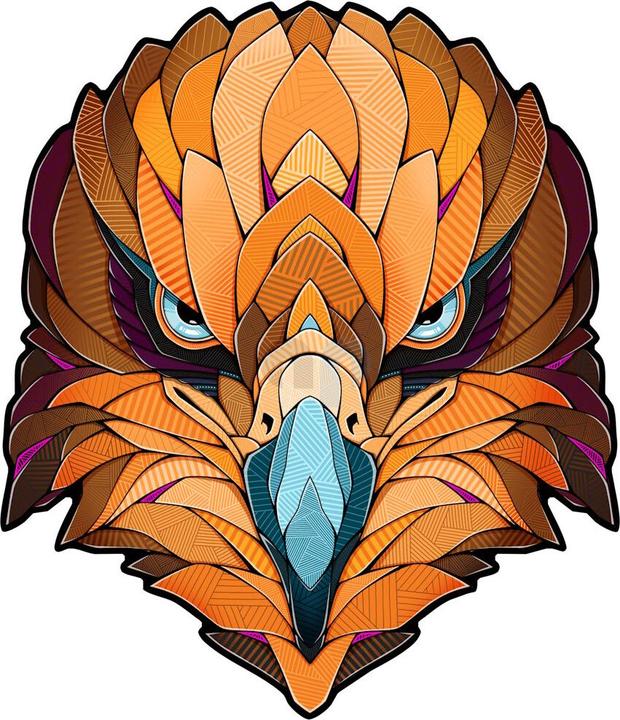 Immagine prodotto Eco Wood Art Puzzle in legno L - Aquila (in scatola di legno con 370 pezzi) (370 pezzi)