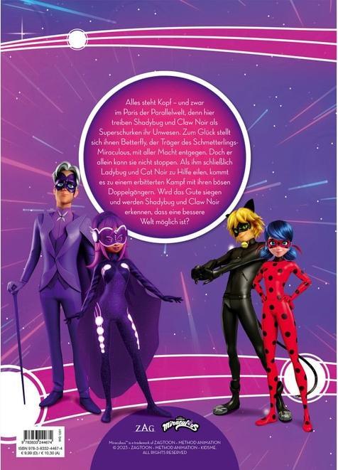 Produktbild Panini Miraculous: Die Abenteuer von Shadybug und Claw Noir in Paris (Deutsch, Claudia Weber, 2024)