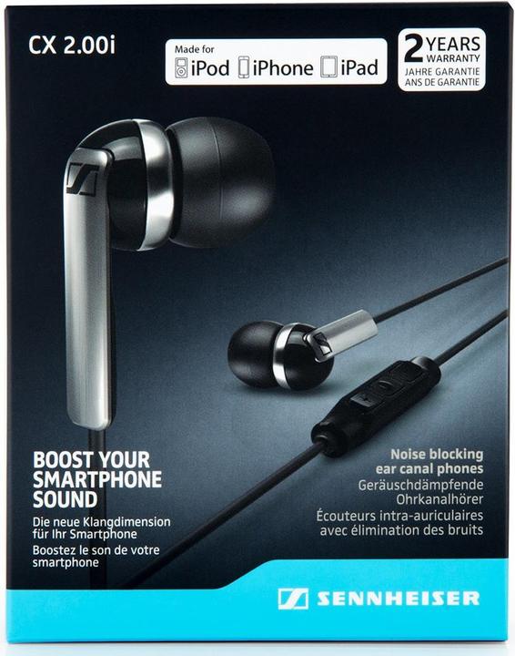 Produktbild Sennheiser CX 2.00i (iOS Remote) (Kabelgebunden)