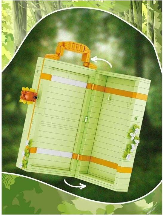 Produktbild LOZ Schmuckkästchen mit Sonnenblumen