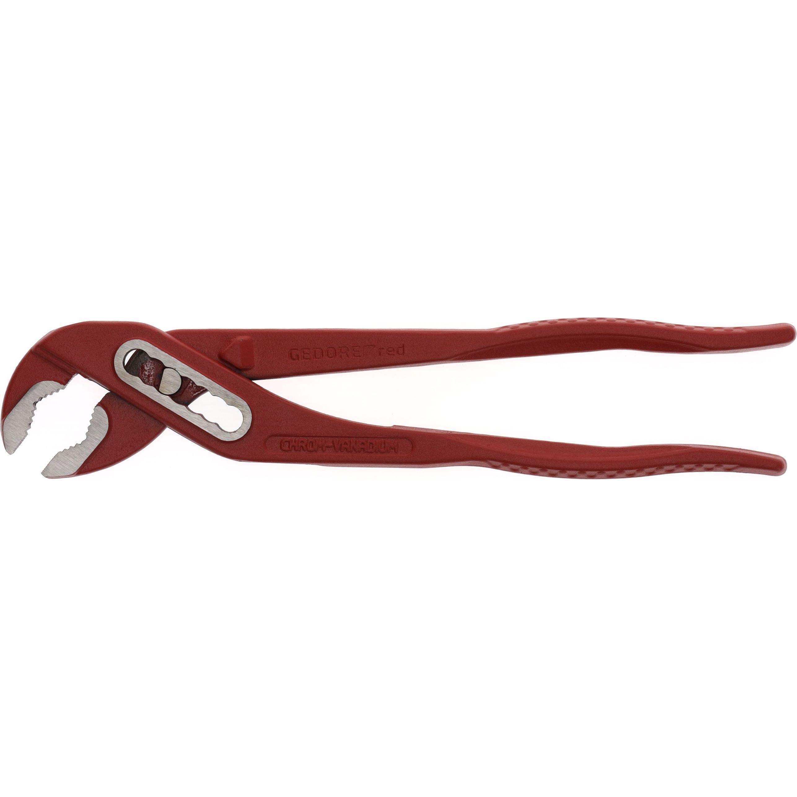 Gedore Red, Zange, red R28100010 Wasserpumpenzange 10" 7 fach verstellbar (240 mm)