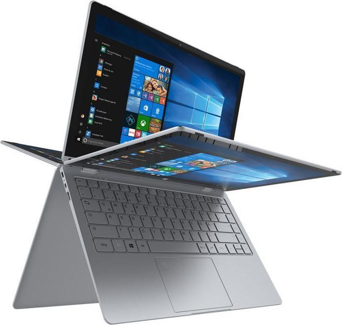 Actual product image Trekstor PRIMEBOOK C13 1.1GHz N3350 13.3inch 1920 x 1080pixel touchscreen silver notebook (13.30", 64 GB, 64 GB, DE)