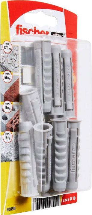 Produktbild Fischer 90873 Unidübel UX 8X50 S NV (10 Stk.)