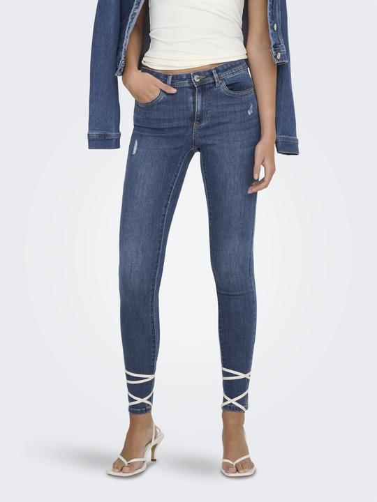 Image du produit Only ONLWauw Life - Jeans coupe skinny intermédiaire (32)