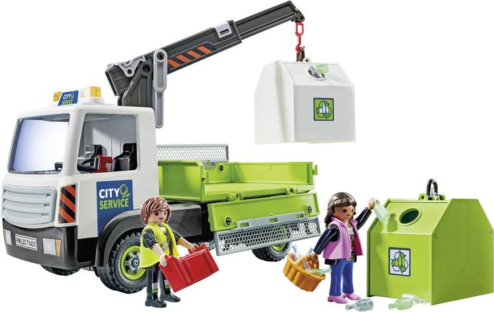Produktbild Playmobil Altglas-LKW mit Container (71431, Playmobil City Action)