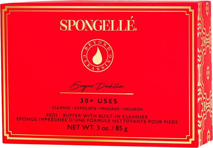 Produktbild Spongellé Pedi-Buffer - Sugar Dahlia (Fussbad)