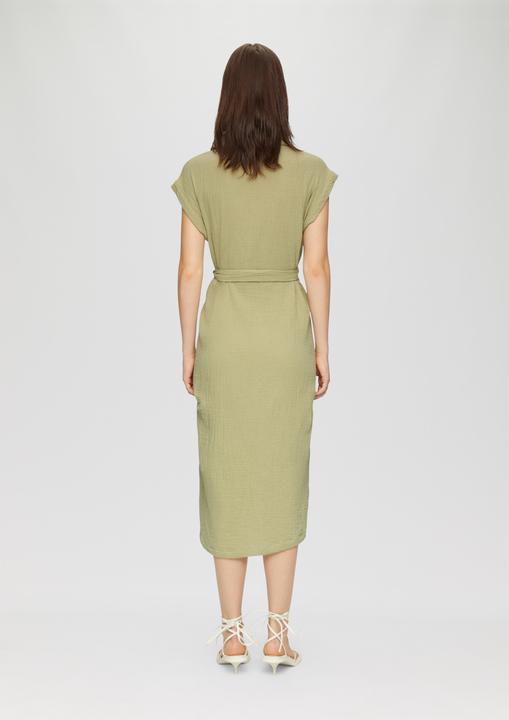 Image du produit s.Oliver Kleid Ärmelloses Hemdblusenkleid mit Bindegürtel (32)