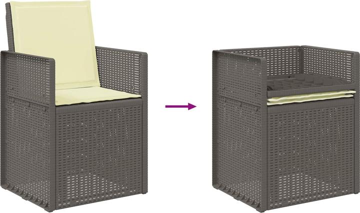 Produktbild vidaXL Modernes Esszimmer-Set (250 x 100 x 73 cm)