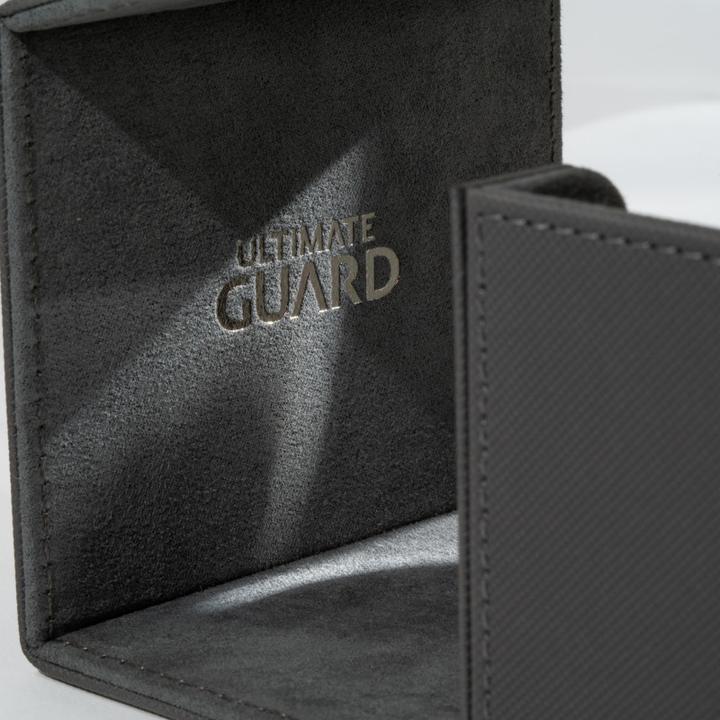 Actual product image Ultimate Guard Card Box XenoSkin Sidewinder Monocolor 80+ Gray