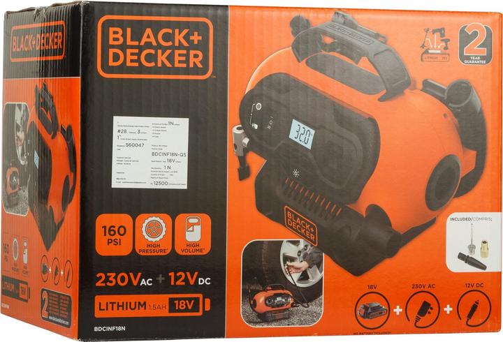 Actual product image Black & Decker Compressor ASI400 (400 l, 11 bar)