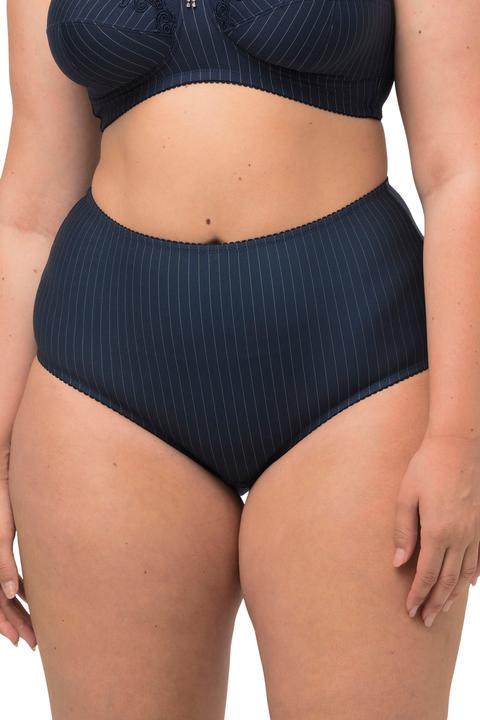 Produktbild Ulla Popken Midislips, 2er-Pack, Nadelstreifen (50, 52)