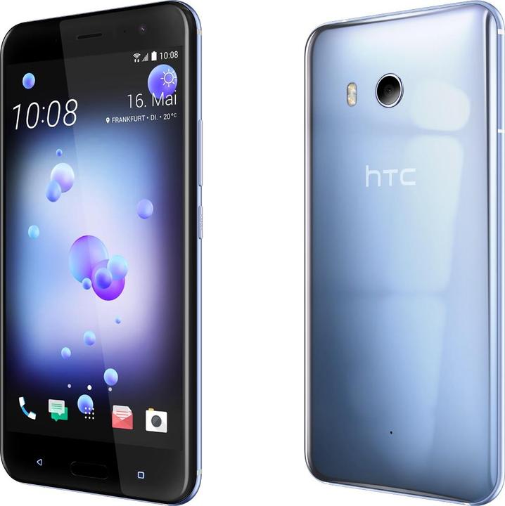 Actual product image HTC U11 (64 GB, Amazing Silver, 5.50", Hybrid Dual SIM, 4G)