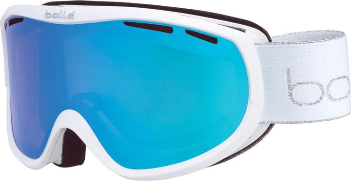 Azure Cat 2, white & silver shiny