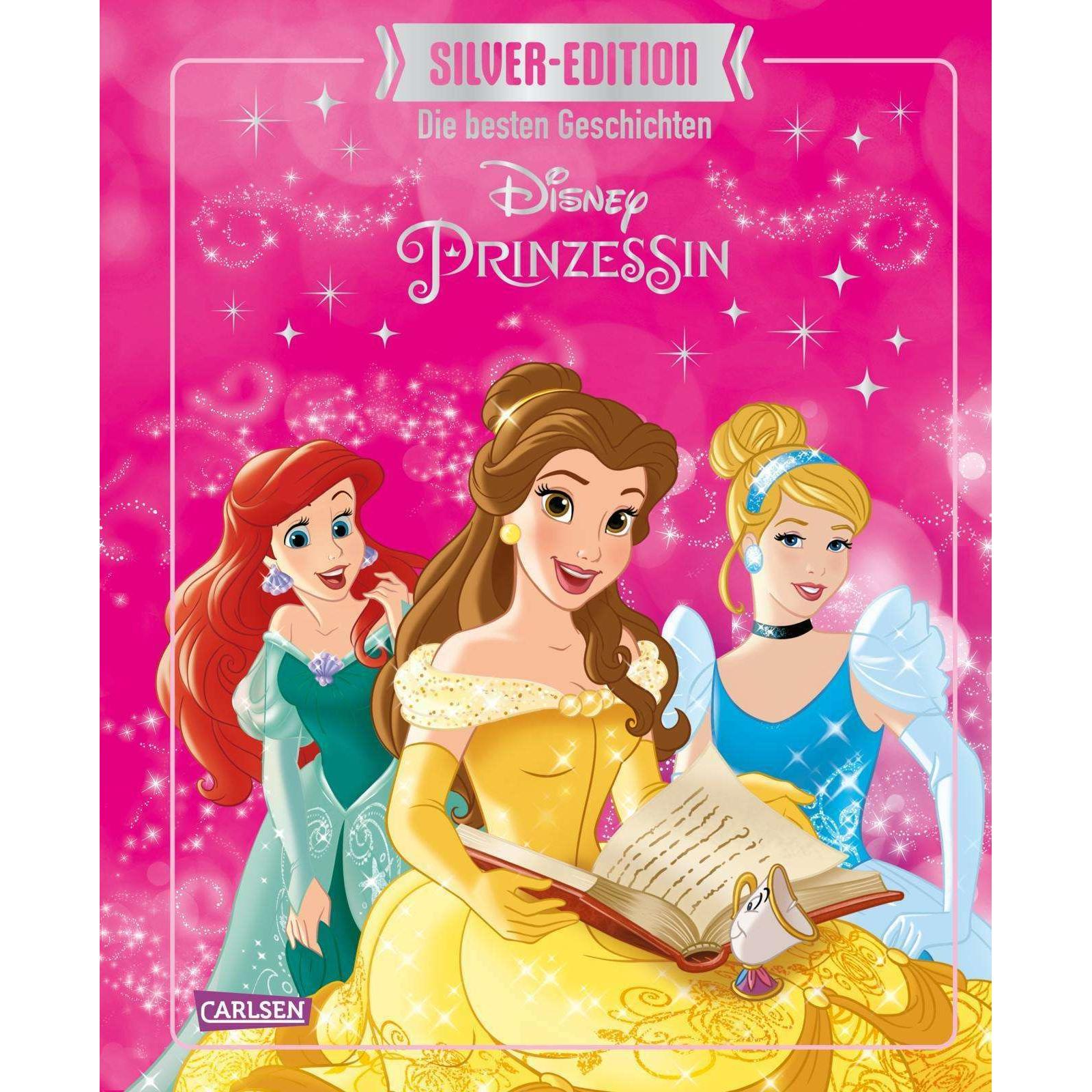 Disney Silver-Edition: Das grosse Buch mit den besten Geschichten - Disney Prinzessinne, Kinderbücher von Walt Disney