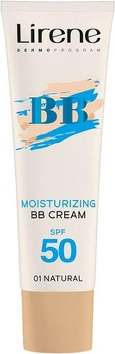 Produktbild Lirene Bb Moisturizing Colouring Cream Spf50 01 Natural 30Ml (01 Natural)