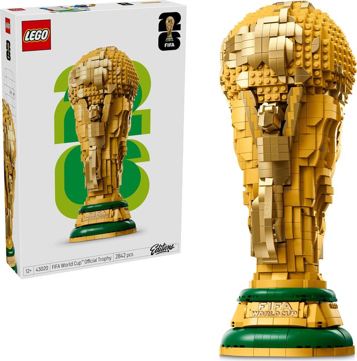 Immagine prodotto LEGO Offizieller Pokal der FIFA Fussball-Weltmeisterschaft (43020, LEGO Editions)