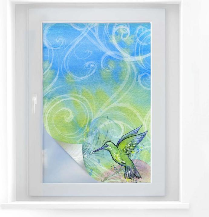 Produktbild Trenddeko Aquarell Kolibri (70 x 100 cm)