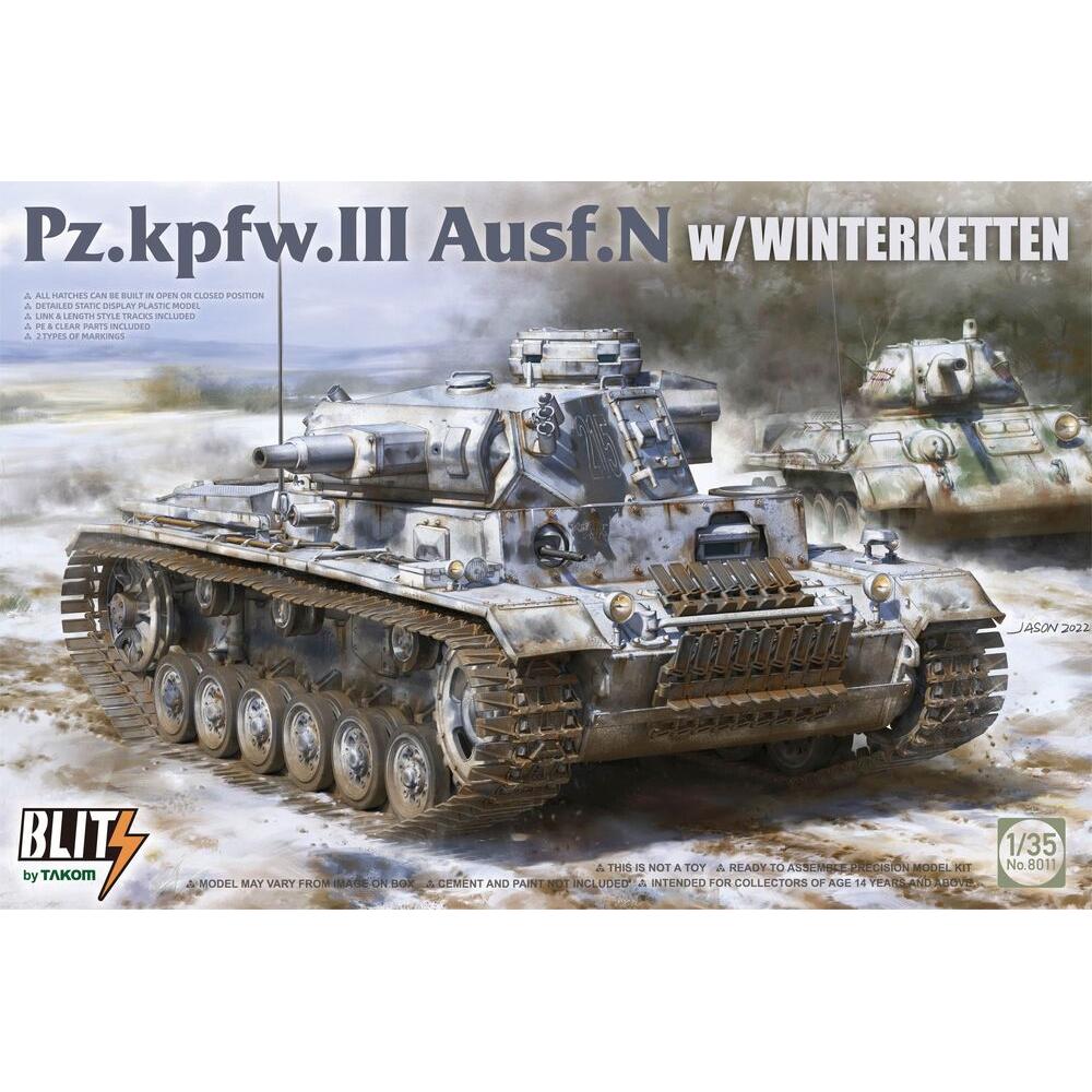 Takom Pz.Kpfw.III Ausf.N w/WINTERKETTEN