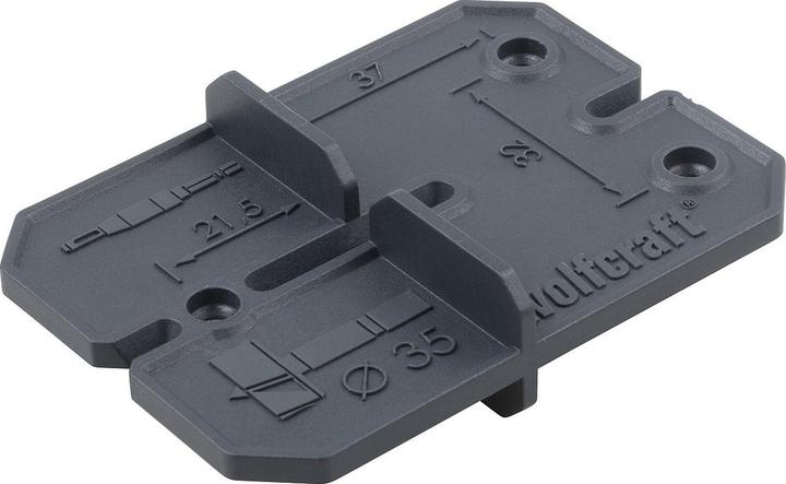 Actual product image wolfcraft 1 hinge hole set 35 mm (2.5 mm, 35 mm, 5 mm)