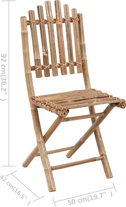 Actual product image vidaXL Gartenstuhl