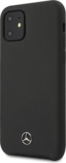 Actual product image Mercedes-Benz Silicone Line - Apple iPhone 12 mini 5.4 - Black - Hard Cover - Original (Apple iPhone 12 mini)