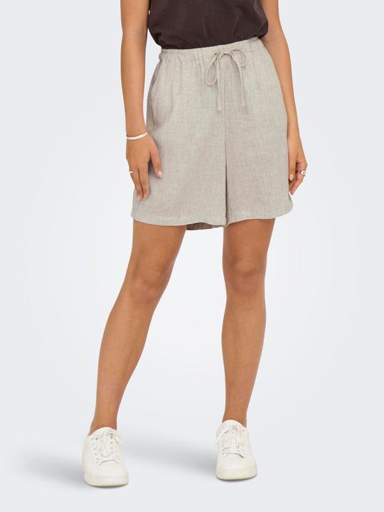 Produktbild Only Onlsiesta Mw Pull-Up Lin Bl Shorts Noos (S)