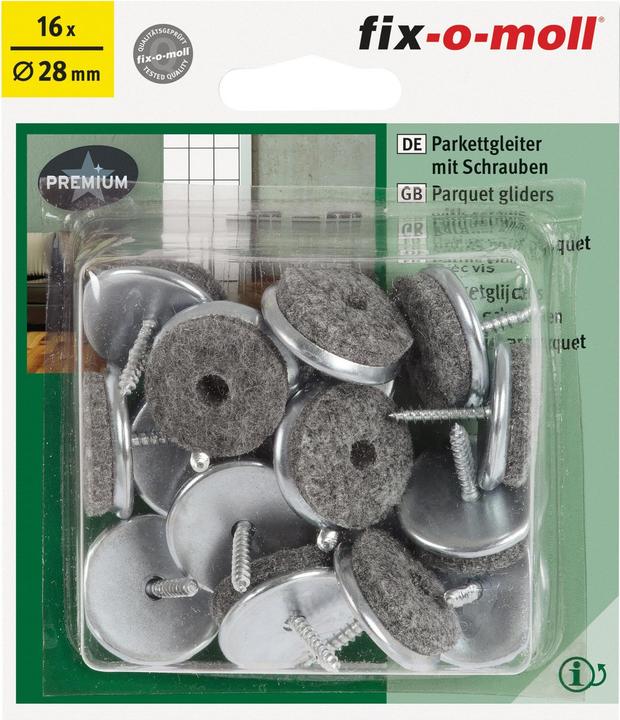 Produktbild Fix-o-moll Parkettgleiter (Parkettgleiter, 16 Stk.)