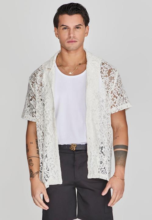 Immagine prodotto Siksilk Camicia a maniche corte Lace Resort Shirt (S)