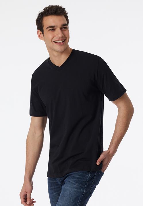 Immagine prodotto Schiesser Confezione da 2 camicie American da uomo con scollo a V, 100% cotone (3XL)