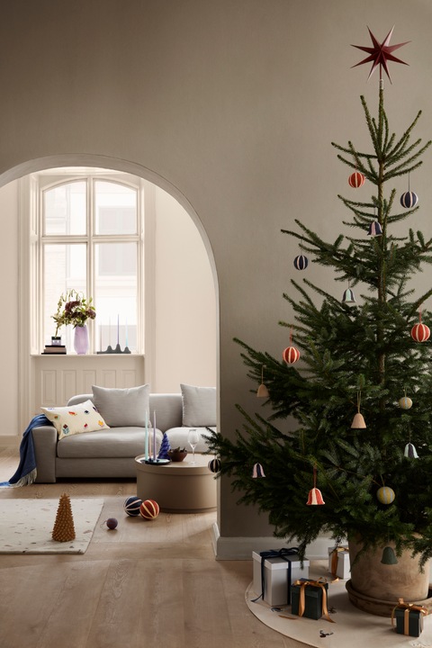 Actual product image Broste Copenhagen Star Tree Topper Christmas Decoration as Tree Top (1 -part)