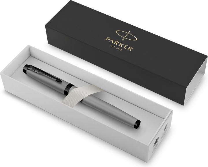 Produktbild Parker Füllfederhalter IM Achromatic, M, Mattgrau (Grau, 1 x)
