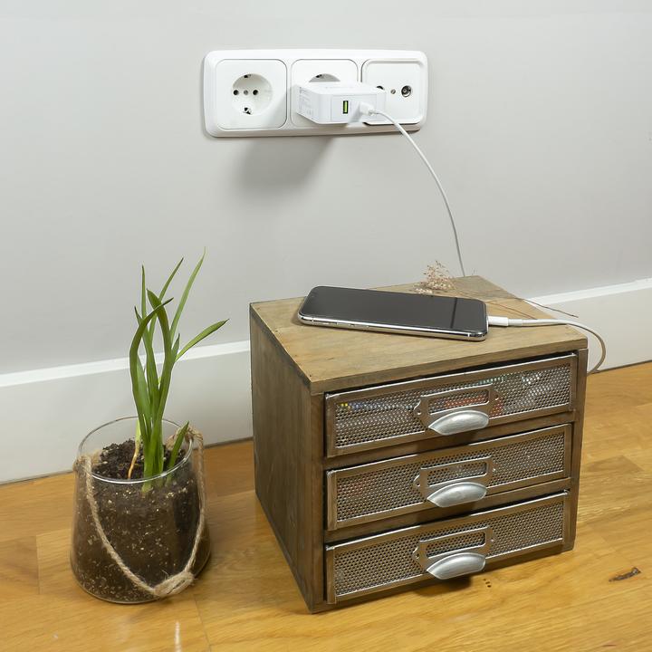 Image du produit Nanocable Câble Lightning Vers USB (C) 50cm (0.50 m, 50 W)